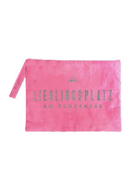 Samttasche "Lieblingsplatz am Tegernsee"