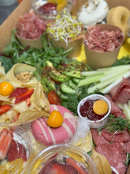 Gute Besserungs-Brunch-Box für 1 Person