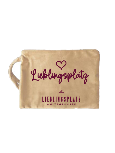 Samttasche "Lieblingsplatz"