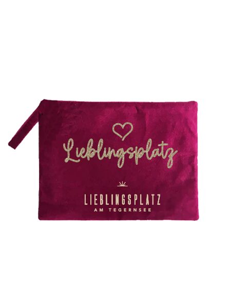 Samttasche "Lieblingsplatz"