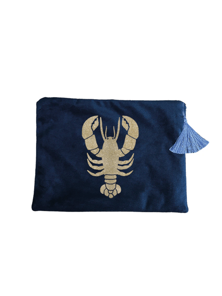 Samttasche Lobster
