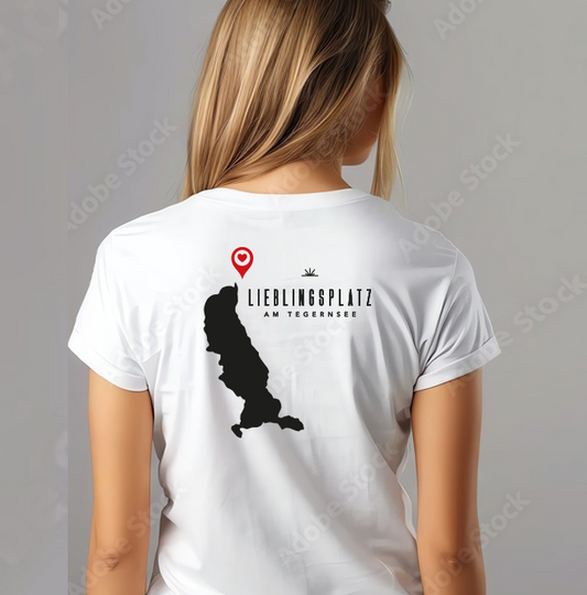 T-Shirt "Lieblingsplatz am Tegernsee"